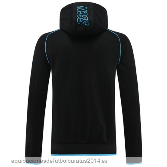 Nuevo Chaqueta Con Capucha Napoli 23/24 Negro Baratas